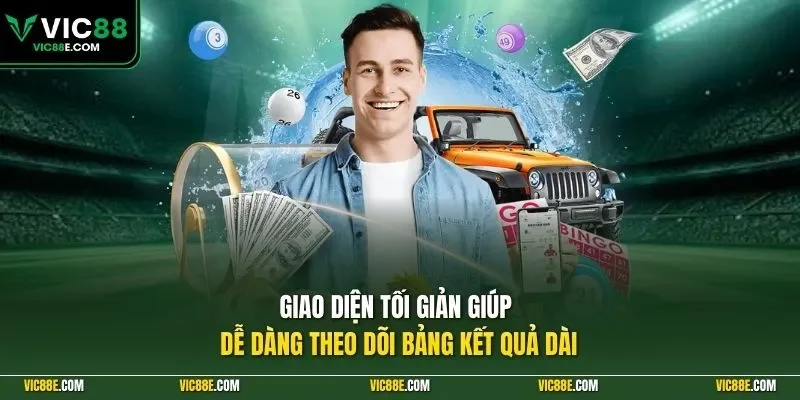 Giao diện tối giản giúp dễ dàng theo dõi bảng kết quả dài