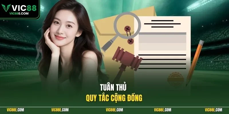 Tuân thủ quy tắc cộng đồng