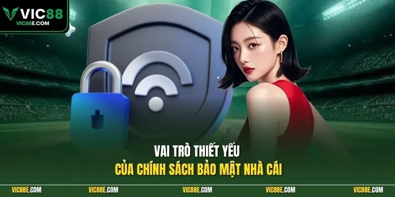 Vai trò thiết yếu của chính sách bảo mật nhà cái